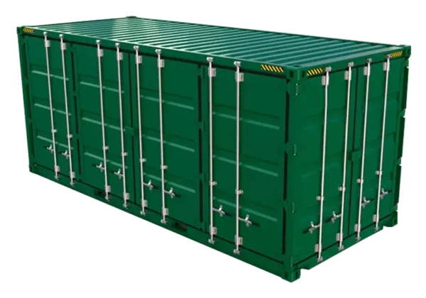 20 Ft Open Side Containers